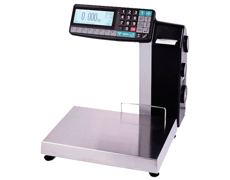 Торговые весы-регистраторы с печатью этикеток и чеков МК 15 кг 340х245 с поверкой